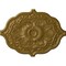 Ekena Millwork Pesaro Ceiling Medallion, Hand-Painted Gold, 36"W x 26"H x 1 1/2"P CM36X26PEGLS - alternate 1